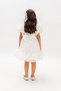 Lacy Balloon Sleeve Detailed Bow Girl's Evening Dress - 4