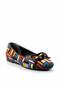 Black Embroidered Women's Ballerinas K01641167182 - 3