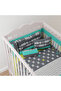 7-Piece Baby Crib Sleeping Set, Brave Little Arrows  Cot Set, Size: 70 x 130 cm