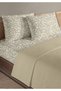 100% Cotton Doria Beige Double Pique Set 200 X 230 cm