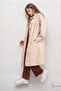 Women's Cream Seasonal Trench Coat - 4