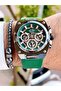 Ferrucci̇ New 2024 Function Silicone Cord Steel Case Men's Wrist Watch + Bracelet with Gift - 5
