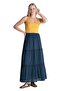Long Şile Fabric Lace Summer Skirt Petrol Ptrl - 7