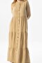 Long Arm Sezen Seasonal Muslin Ferace Mink Vzn - 3