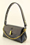 Women's Black Soft Medium Shoulder Bag - 2