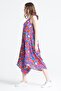 Strappy Voile Selin Summer Jumpsuit Abstract Purple Syt Purple - 4