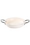 DELUXE CREAM CERAMIC 8 PIECE COOKWARE SET - 6