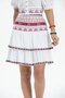 Şile Bezi Latin Mini Summer Skirt White Byz - 4