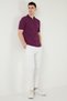 Cotton Regular Fit Half Zipper Polo Neck t Shirt Men's Polo Yak t Shirt 5903008 - 3
