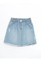 Lcw Kids Blue Girls' Jeans Skirt with Elastic Waist