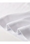 Plus Size Women's Off Shoulder Boat Neck Printed T-Shirt - 4