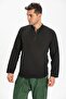 Long Sleeve Slubbed Cotton Bodrum Men's Summer Tshirt Smoked 9006 - 4