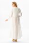 Long Sleeve Sezen Seasonal Muslin Ferace White Byz - 2