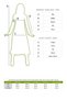 Women's Şile Cloth Cotton Prayer Dress One-Piece Easy to Wear with Elastic Sleeves and Collar Navy Blue - 7