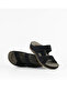 Women's Slippers - Black Nubuck - Comfort Supported Structure, Stylish Design, Soft Sole, Suitable for Daily Use