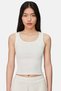 Zibeline Tank Top - Bonnet White - 3