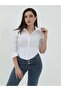 Women's Elastic Waist Corset Crop Shirt