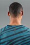 Regular Men's Crew Neck Turquoise T-Shirt - 4