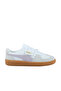 Palermo Leather Purple Detailed Women's White Sneakers