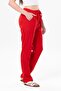 Şile Bezi Women's Summer Trousers with Pockets Red Krmz - 4