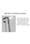 2 hole Dental LED High Speed Handpiece Torque Head Air Turbine E-Generator Ceramic Bearing Dentist T - 5
