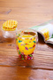 Double Glazed Skin Tumbler 150ml Floral Decorated Heat Resistant Tumbler - 3