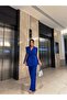 Tie-Detail Double Belted Blazer Vest Trousers Set