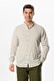 Long Sleeve Poplin Aegean Men's Summer Shirt Stone Stone