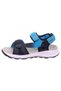 000580 -F Criss Cross Navy Blue Kids Sandals - 2