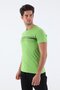 Regular Men's Crew Neck Pistachio Green T-Shirt - 4