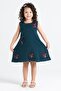 Burçak Şile Cloth Girl's Summer Dress Petrol Ptrl - 5