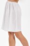 Underskirt Sile Cloth Mini Cotton Short Skirt Lining Knee Length Women's Jipon White Byz - 3