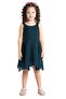 Strappy Voile Emel Summer Children's Dress Petrol Ptrl - 6