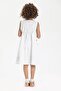 Burçak Şile Cloth Girl's Summer Dress White Byz - 2