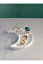 Moon Shaped Jewelry Organizer Ring Necklace Jewelry Stand