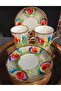 Porcelain Hand Painted Coffee Cup for Two - 2