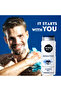 Men Sensitive 3-in-1 Soothing Bamboo Shower Gel Face Body (250ml) - 2