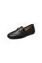 Genuine Leather Black Women's Leather Ballerinas Pcc-f03 - 2