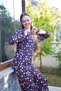 Moda Çizgi Women's Combed Cotton Wide Leg Pajama Set 4123 - 2