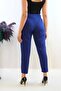 Fashion Line High Waist Trousers Cobalt Blue - 3