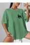 Breathable Sports T-Shirt, La Letter Graphic Print, for Casual and Outdoor Activities,