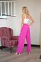 Pembe Palazzo Pantalon - 3