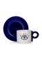 Lcw Home Eye Printed 2-Person Porcelain Coffee Cup Set 90 ml - 5