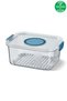 Refrigerator Storage Container Set of 2 Suitable for Seoul Food Contact (1200 ml + 2000 ml) - 4