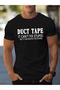 Casual Graphic T-Shirt for Men - Paper Box Character Print, Comfortable Polyester Blend