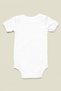 The Son of His Father ! Written Cotton Soft Unisex Snap Body Suit - 2