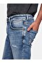 Servando 601 Dar Paça Ağı Low-Mid Waist Jeans - 5
