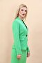 Single Button Classic Jacket-Green - 1044100 - 4