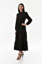Fullamodest Waist Tied Chief Collar Dress - 5