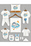 Pack of 11 Organic Hospital Release Unisex Dolls with Pompoms and Rabbit Ears